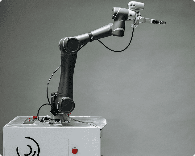 Mechanical arm with cable connections