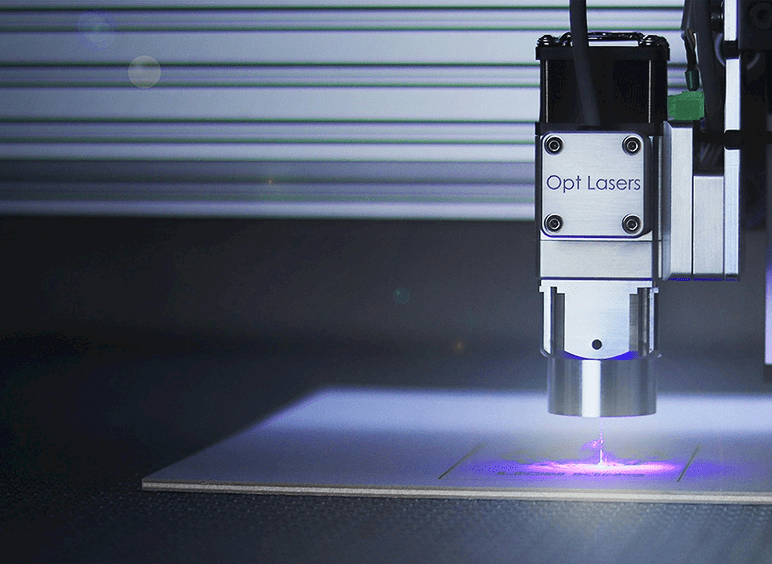 Industrial laser cutting tool